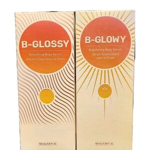 MAËLYS B-GLOSSY & B-GLOWY Body Serum Set - Cream and Orange